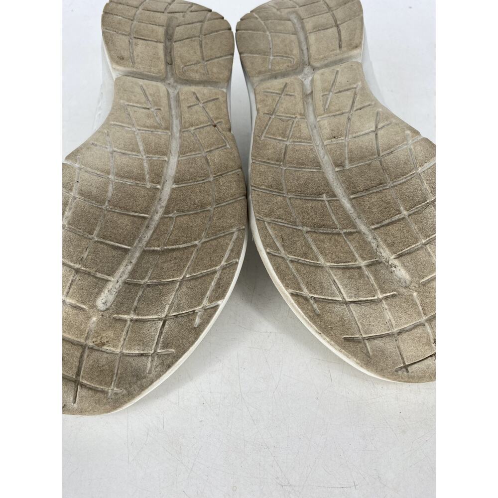 OOFOS OOMG Low Mesh Recovery Shoes White Womens 9.5 Comfort Walking Sneaker - Picture 9 of 11